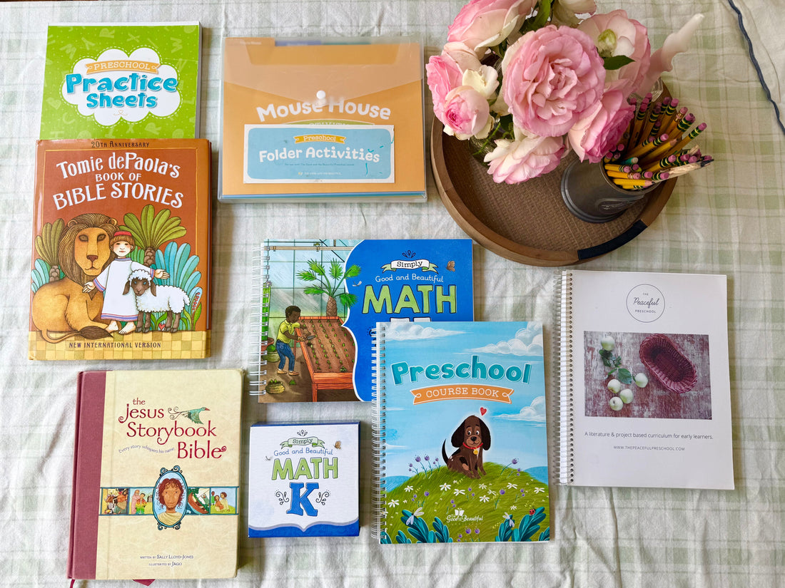 Our Pre-K Homeschool Curriculum for 2026–27