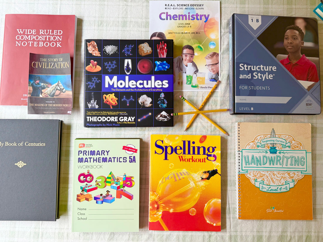 5th Grade Homeschool Curriculum 2026-27