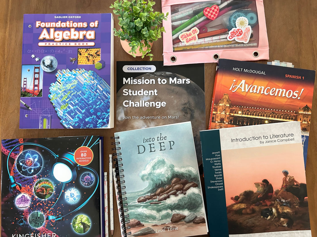 2025-26 8th Grade Curriculum Picks!